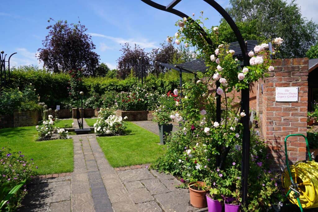 The Diana Legacy Rose Garden Capel Manor Gardens