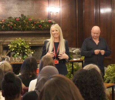 Heather Marks presenting