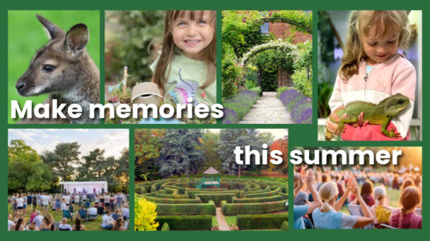 images from across Capel Manor Gardens